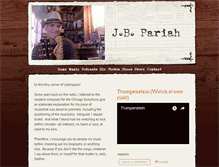 Tablet Screenshot of jbpariah.com